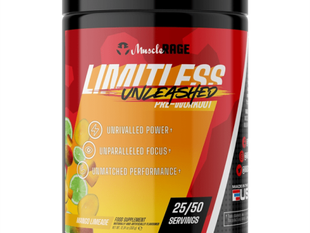 Muscle Rage Limitless Unleashed 350g Mango Limeade Online