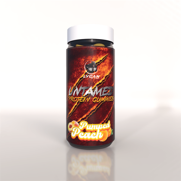 Lycan Labs Untamed Protein Gummies 290g Pumped Peach Fashion