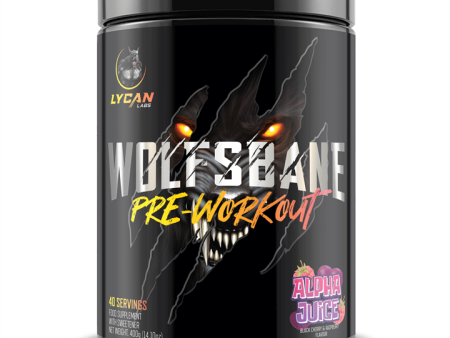 Lycan Labs WOLFSBANE 400g Apha Juice (Blackcherry & Raspberry) Online