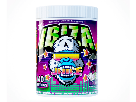 Gorillalpha Ibiza Juice 480g Ultimate Twister Lollipop Supply