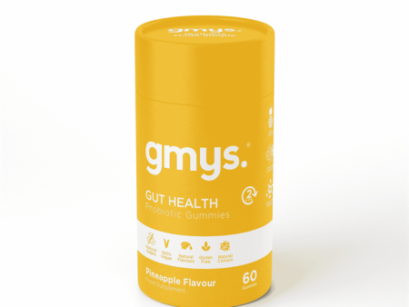 gmys Gut Health 60 Gummies Pineapple Supply