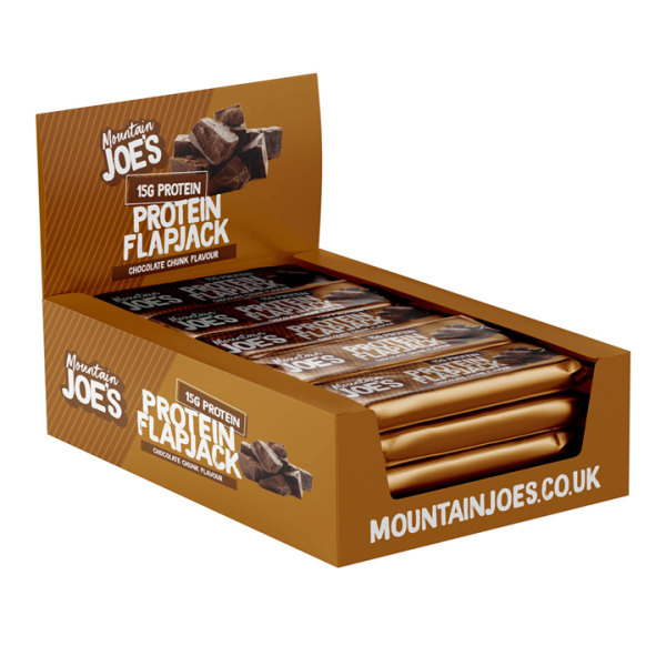 Mountain Joe s Protein Flapjack 16x60g Chocolate Chunk For Sale