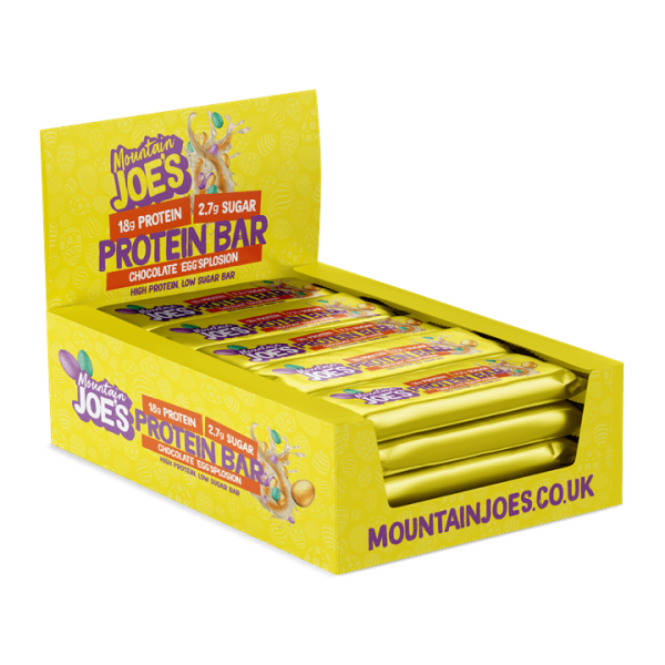 Mountain Joe s Protein Bar 12x55g Chocolate Eggsplosion Supply