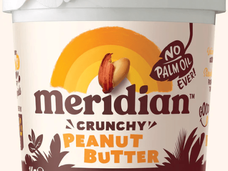 Meridian Peanut Butter Crunchy 1kg Online now