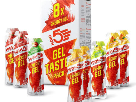 HIGH5 Gel Taster Pack 8x40g Mixed Flavours Online Sale