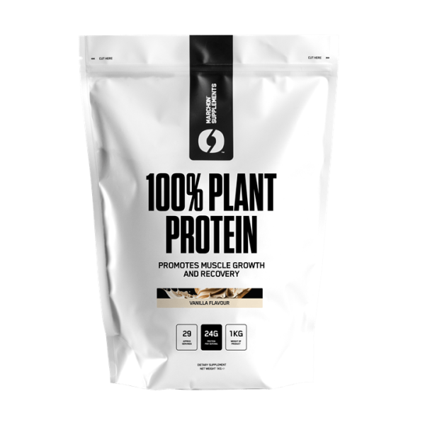 Marchon Supplement 100% Plant Protein 1kg Vanilla Supply