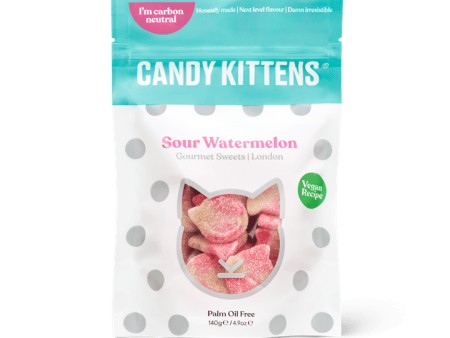 Candy Kittens 10x140g Sour Watermelon Hot on Sale