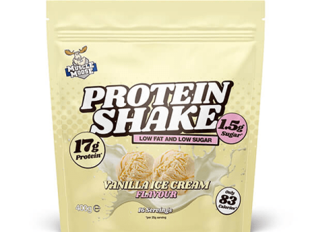 Muscle Moose Protein Shake 400g Vanilla Ice Cream Hot on Sale