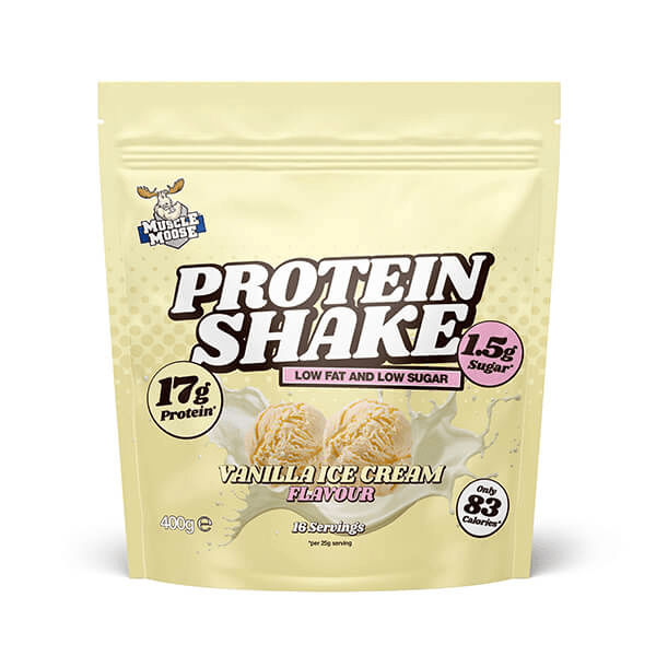 Muscle Moose Protein Shake 400g Vanilla Ice Cream Hot on Sale