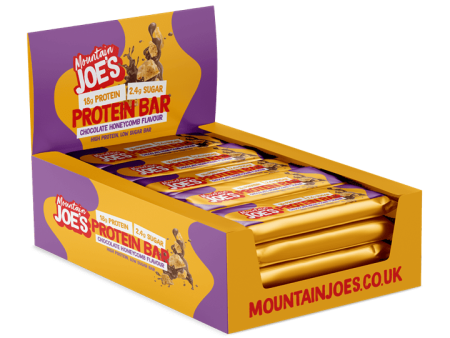 Mountain Joe s Protein Bar 12x55g Chocolate Honeycomb For Cheap