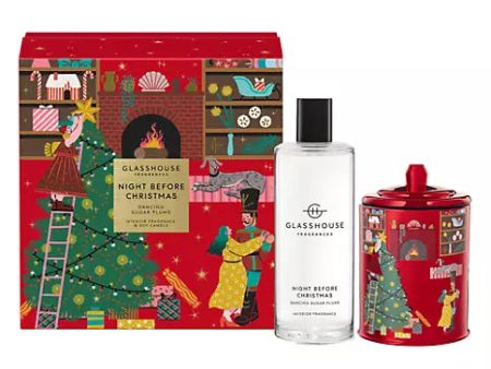 Night Before Christmas Interior Fragrance & Candle Set - Holiday 2023 Online Hot Sale