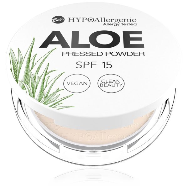 Bell Hypoallergenic Aloe Vegan SPF15 Pressed Powder Sale