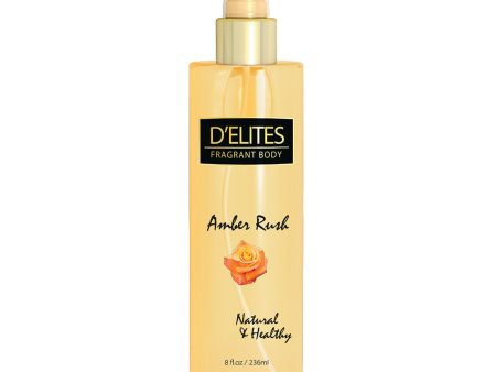 D Elites Fragrant Body Splash Amber Rush 236 ML For Discount