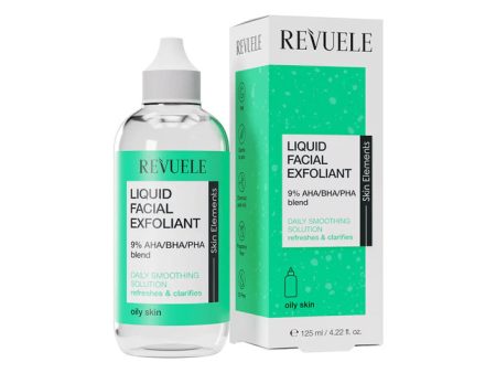 Revuele Liquid Facial Exfoliant 9% AHA BHA PHA Blend Hot on Sale