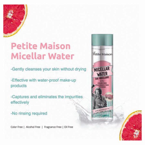 Petite Maison Micellar Cleansing Water  Micellar Water Makeup Remover 200ML Hot on Sale