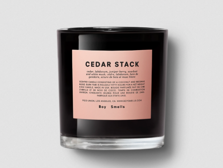 Cedar Stack Candle Online