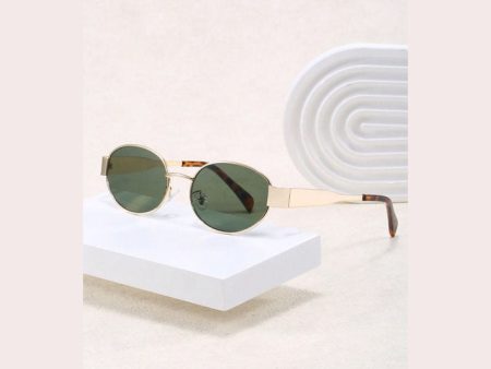 Vintage Small Frame Oval Shaped Fashion Sunglasses Sale