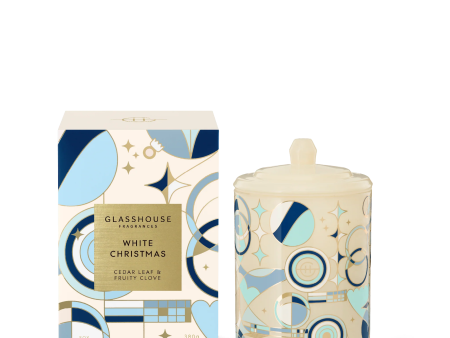 White Christmas Candle - Holiday 2024 Sale