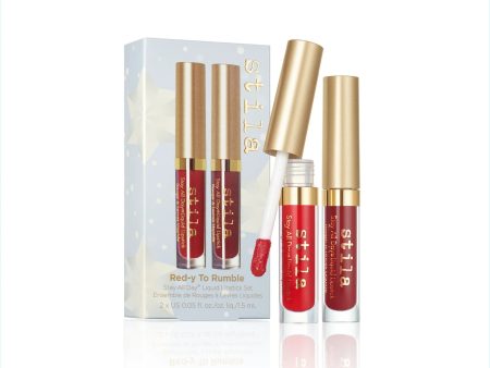 Red-y to Rumble Stay All Day Liquid Lipstick Set - Holiday 23 Discount