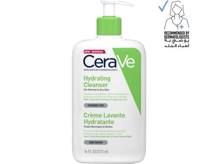 CeraVe Hydrating Cleanser For Normal to Dry Skin 473ml Fashion