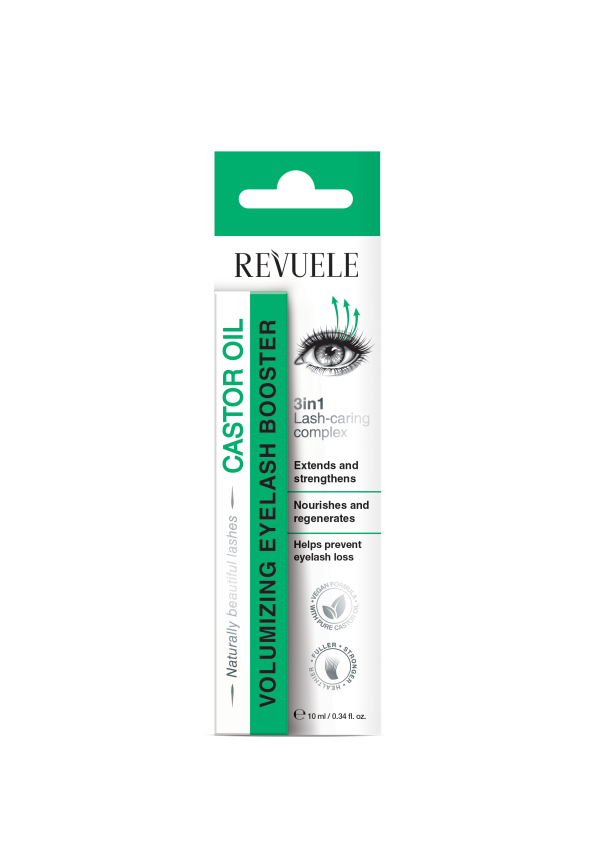 Revuele Castor Oil Volumizing Eyelash Booster, 10ml Online Hot Sale