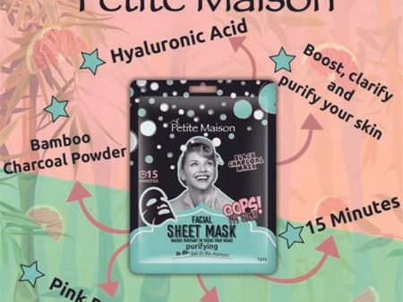 Petite Maison Facial Sheet Mask 25ml Purifying For Cheap