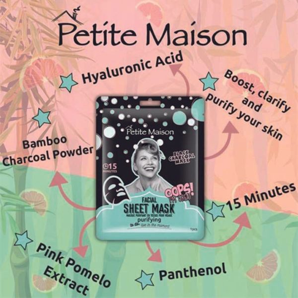 Petite Maison Facial Sheet Mask 25ml Purifying For Cheap