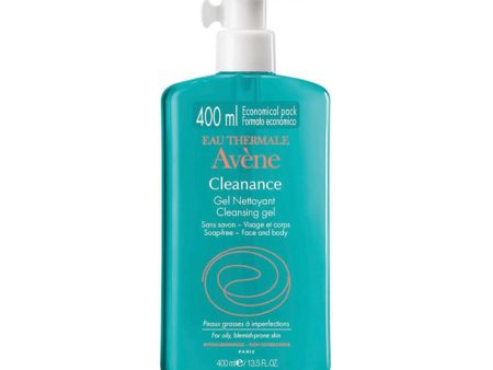 Avene Cleanance Gel Nettoyant 400 ML Hot on Sale