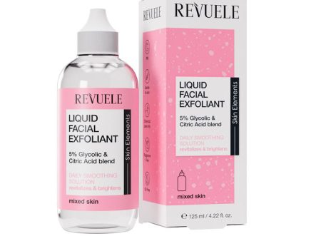 Revuele Liquid Facial Exfoliant 5% Glycolic + Citric Acid Blend on Sale