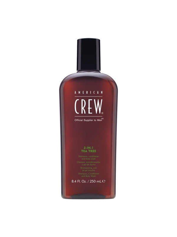 American Crew - 3-in-1 Tea Tree - Shampoo, Conditioner and Body Wash Online