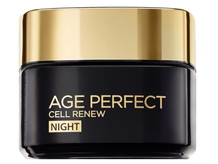 L Oreal Paris Age Perfect Cell Renew Night Cream 50 ML Hot on Sale