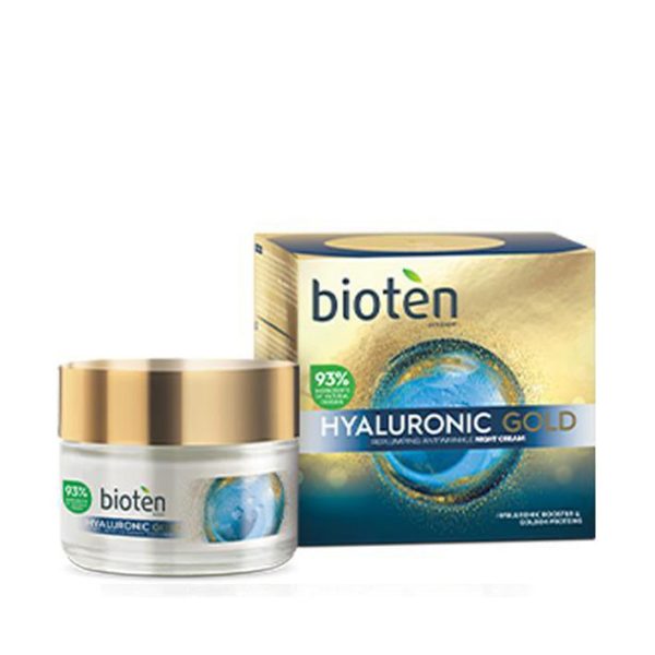 Bioten Hyaluronic Gold Night Cream 50 ML For Discount