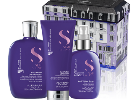 Alfaparf Milano - Semi Di lino Blonde Gift Set Online