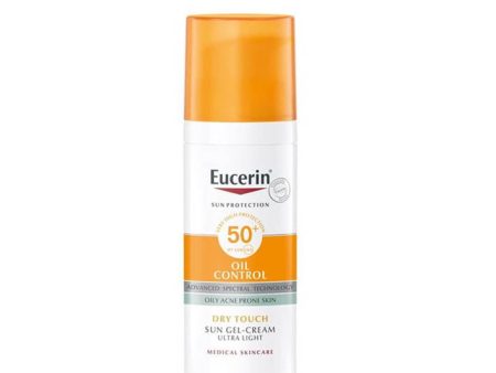 Eucerin Sun Gel Cream Oil Control Dry Touch SPF 50 - 50 ML Online