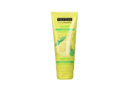 Freeman Tube Oil Absorbing Mint & Lemon Clay Mask 175ml Fashion