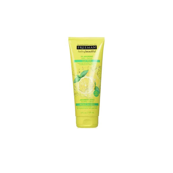 Freeman Tube Oil Absorbing Mint & Lemon Clay Mask 175ml Fashion