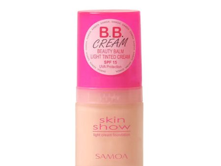 Samoa BB Cream Skin Show  Light Cream Foundation 30ML Cheap