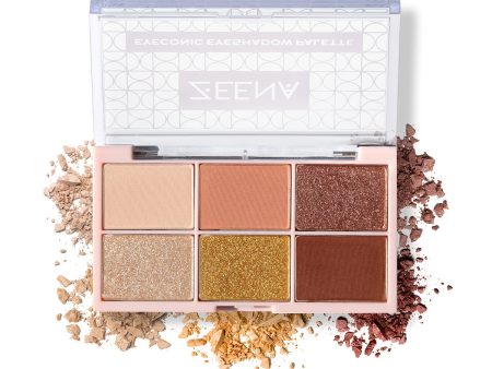 Zeena Eyeconic Eyeshadow Palette 10 Hot on Sale