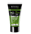 Revuele Men Charcoal And Green Tea Shaving Gel and Face Wash 2in1 180ml Online