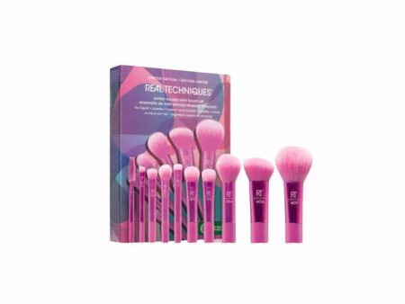 Real Techniques Winter Escape Mini Brush Set Limited Edition Cheap