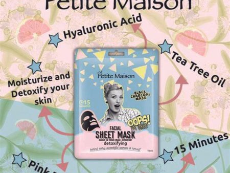 Petite Maison Facial Sheet Mask 25ml Detoxifying Sale