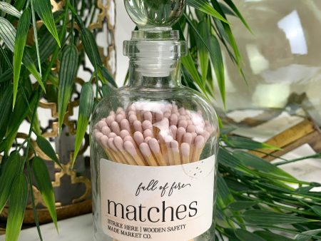 Light Pink Full of Fire Matches on Sale