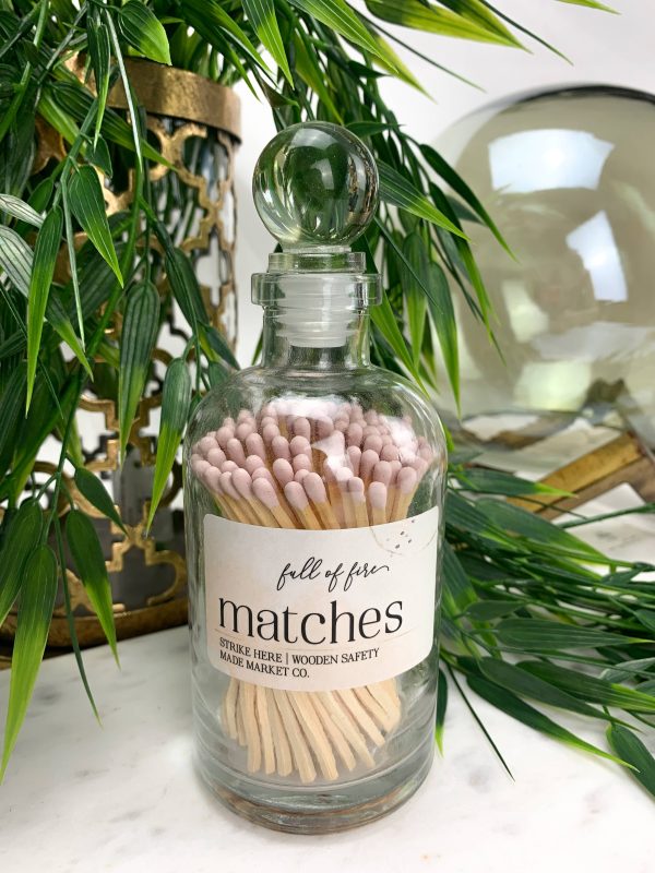 Light Pink Full of Fire Matches on Sale