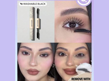 Sheglam All-In-One Volume & Length Mascara Washable Black 2 In 1 on Sale