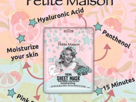 Petite Maison Facial Sheet Mask 25ml Moisturizing Hot on Sale