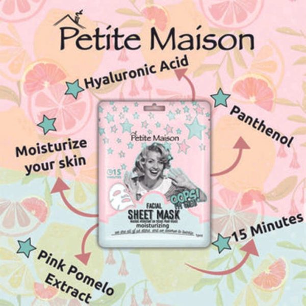 Petite Maison Facial Sheet Mask 25ml Moisturizing Hot on Sale