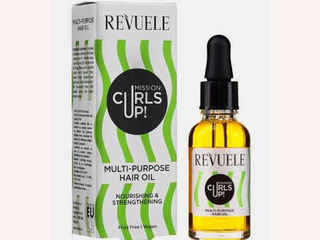 Revuele Mission Curls Up! Multi-purpose Hair Oil  30ml Online Hot Sale