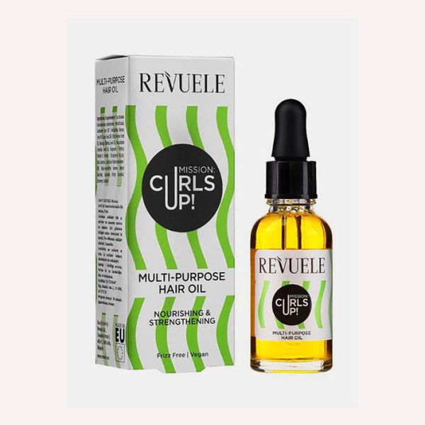 Revuele Mission Curls Up! Multi-purpose Hair Oil  30ml Online Hot Sale