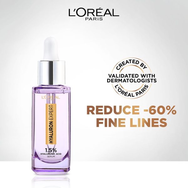 L Oreal Paris Hyaluron Expert Plumping Hydration Serum with Hyaluronic Acid- 2 sizes Discount