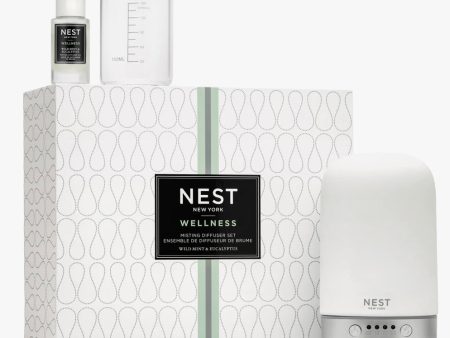 Nest New York - Wild Mint & Eucalyptus Misting Diffuser Set Cheap